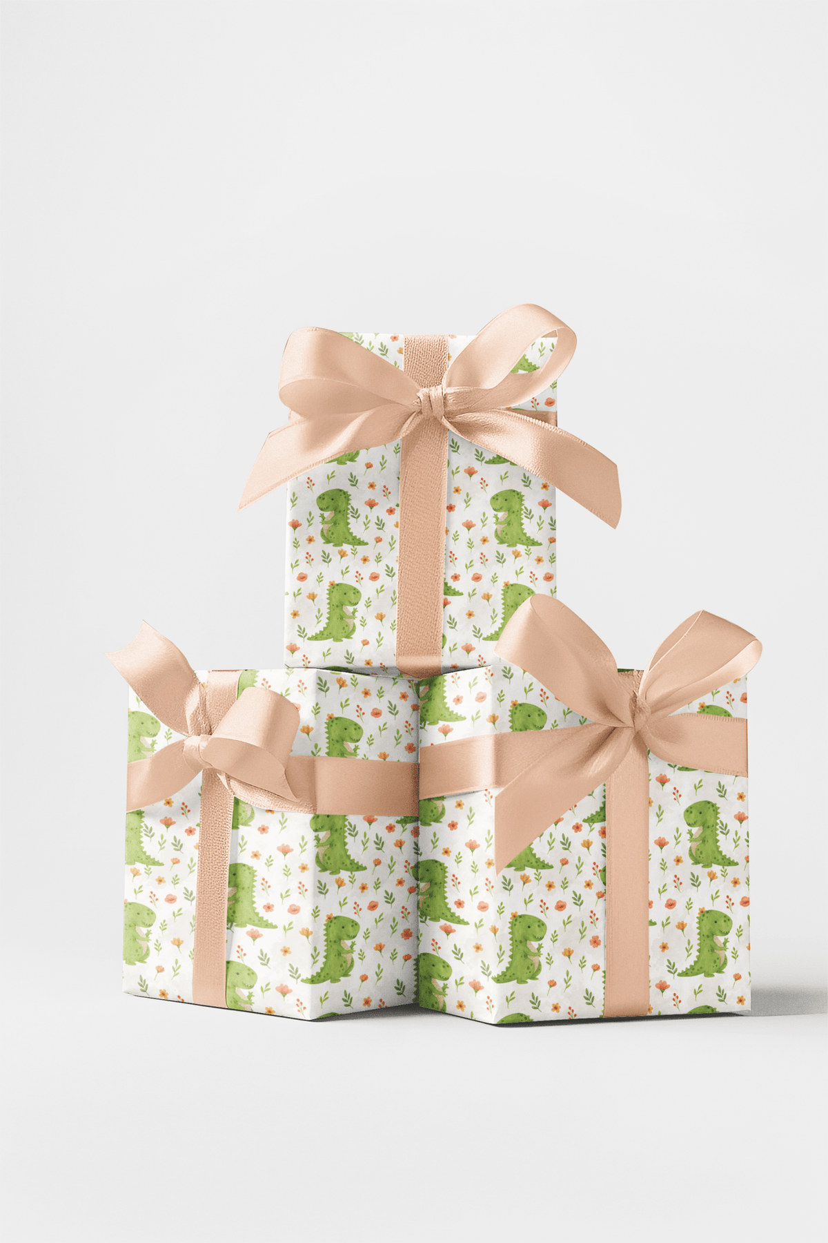 Blooming Rex Wrapping Paper