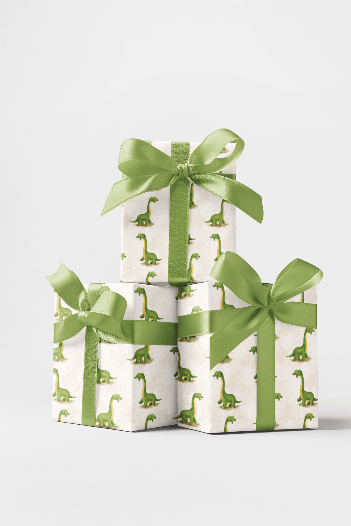 Jurassic Graze Wrapping Paper