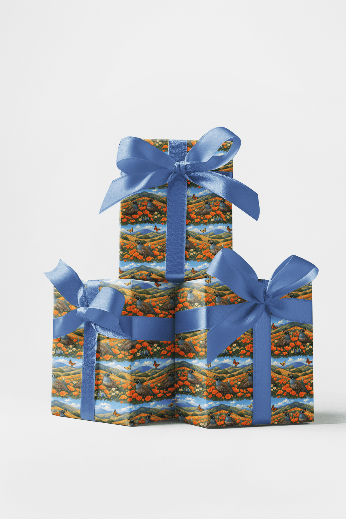 California Flora & Fauna Wrapping Paper