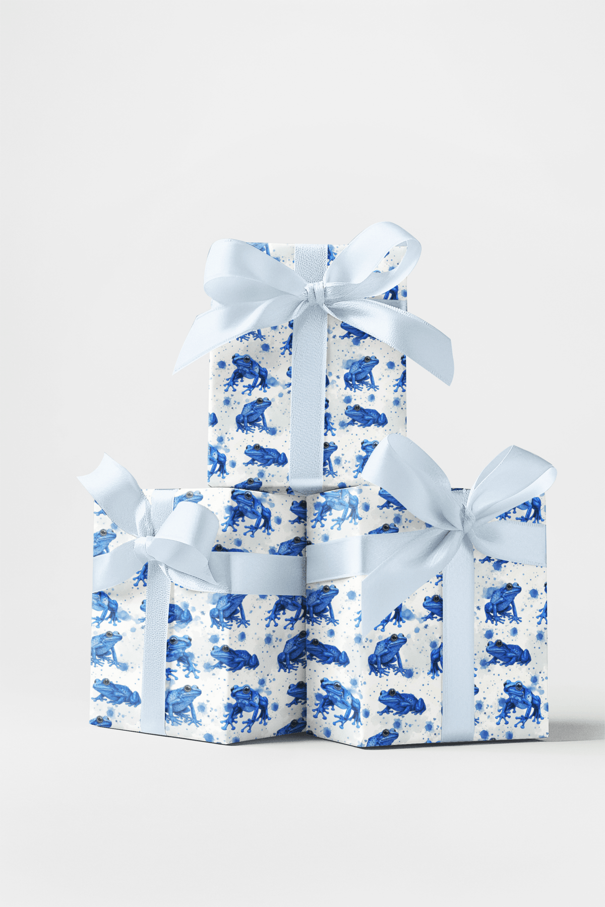 Azure Rainforest Charm Wrapping Paper