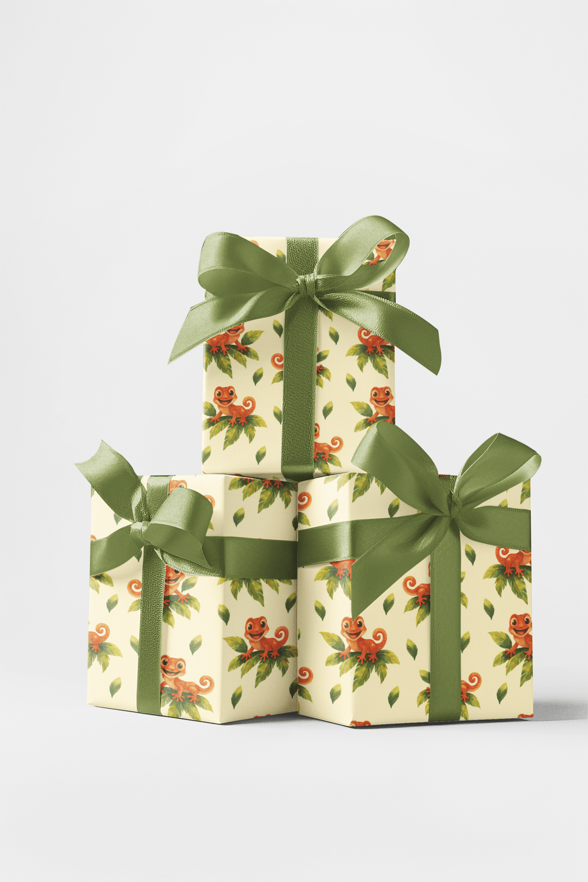 Joyful Gecko Wrapping Paper