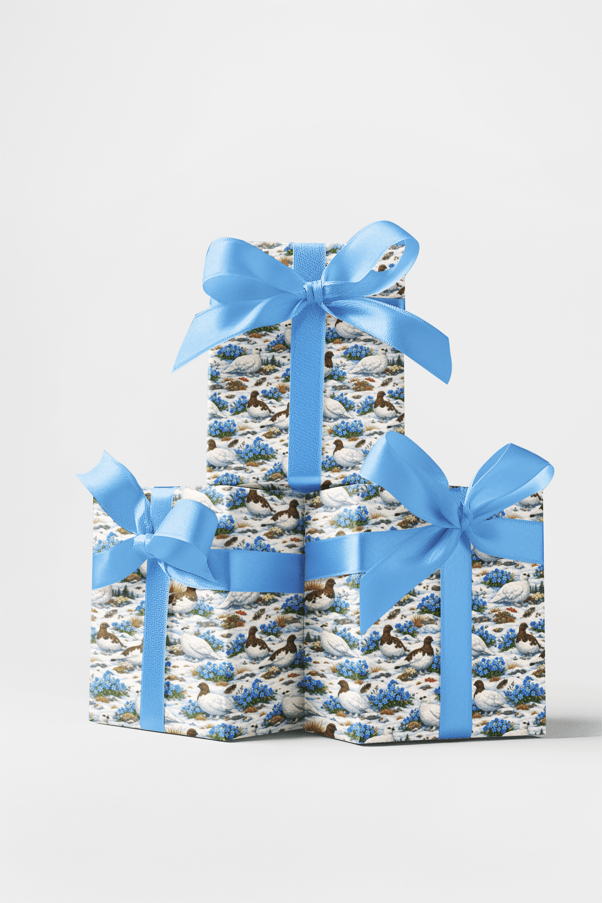 Alaska Flora & Fauna Wrapping Paper