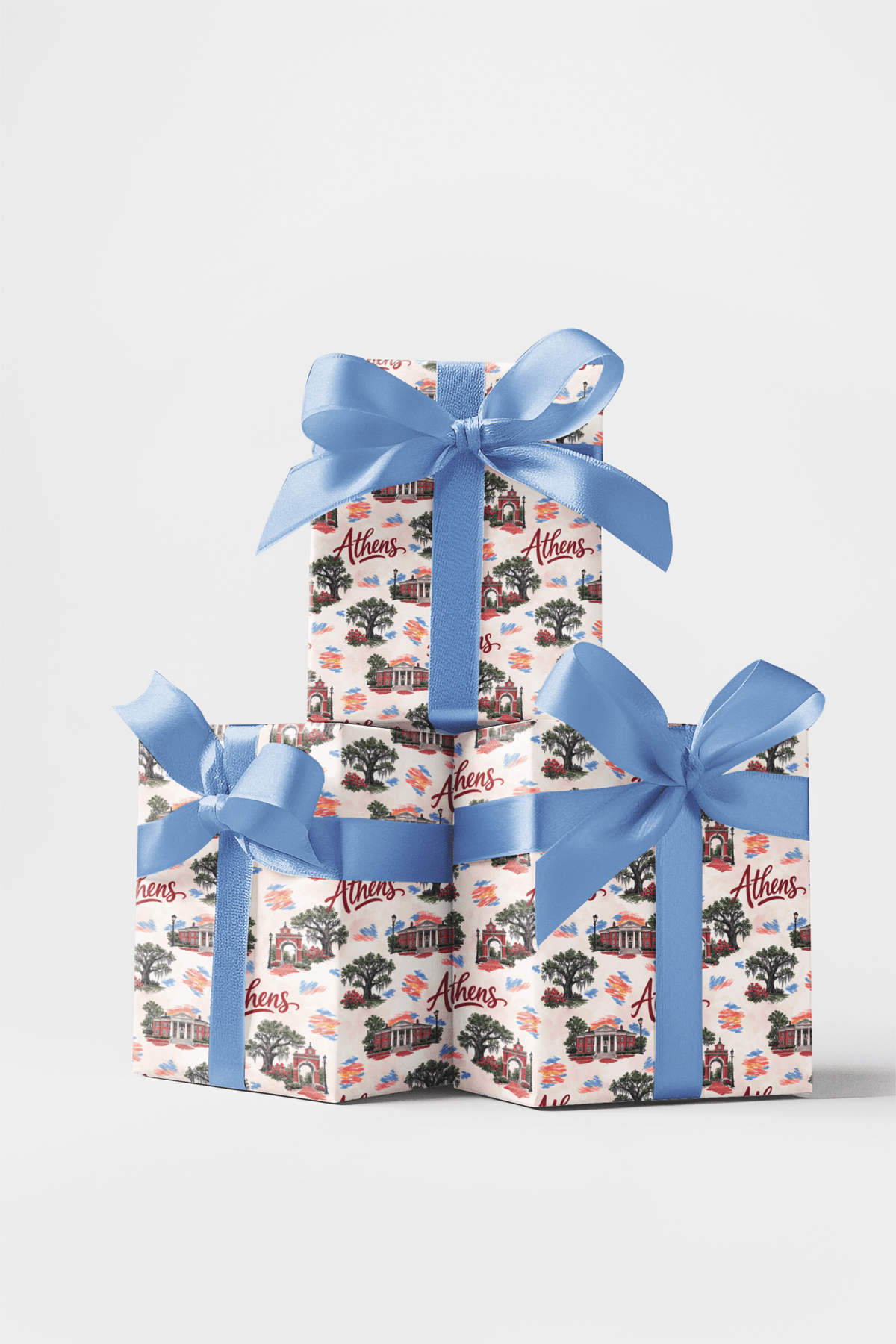 Athens Georgia Classic Wrapping Paper