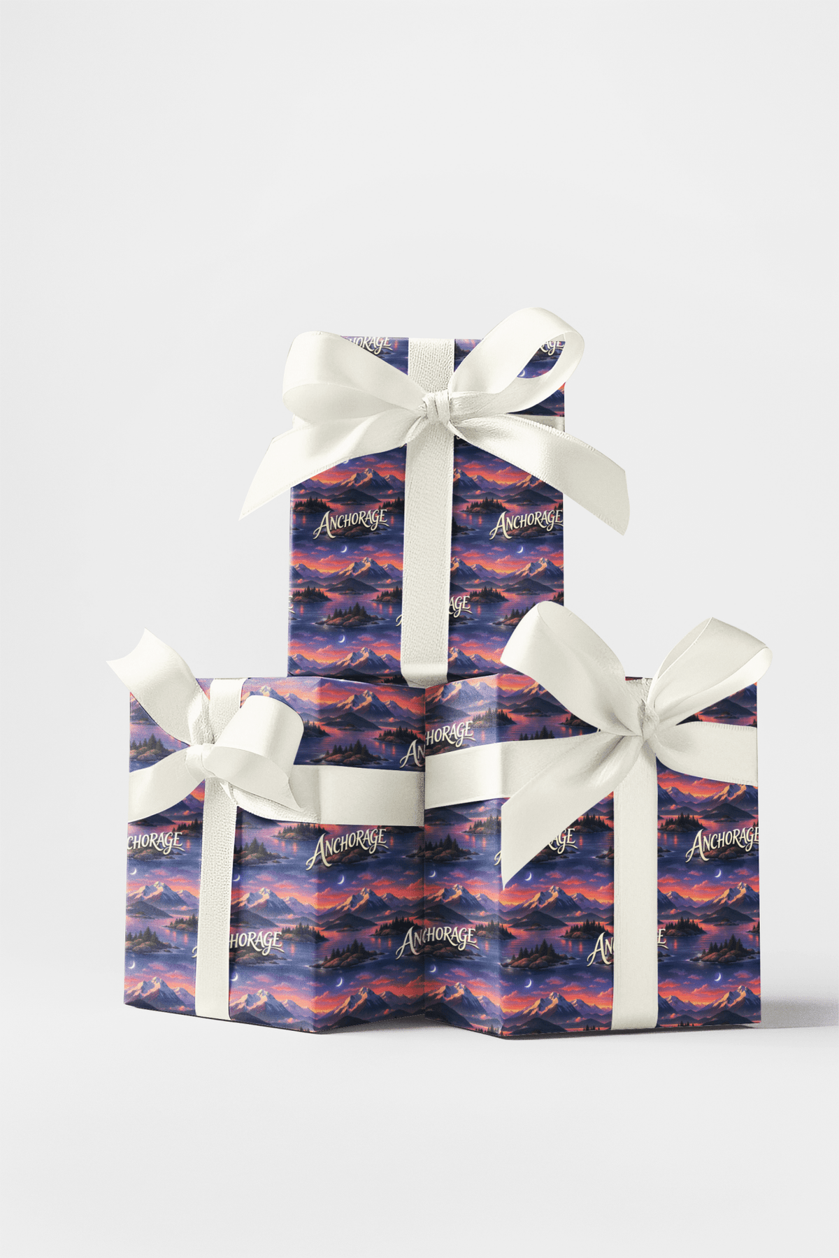 Anchorage Midnight Sun Ii Wrapping Paper