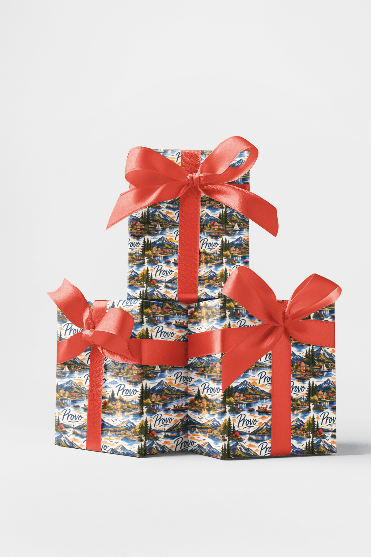 Provo Alpine Reflection Wrapping Paper