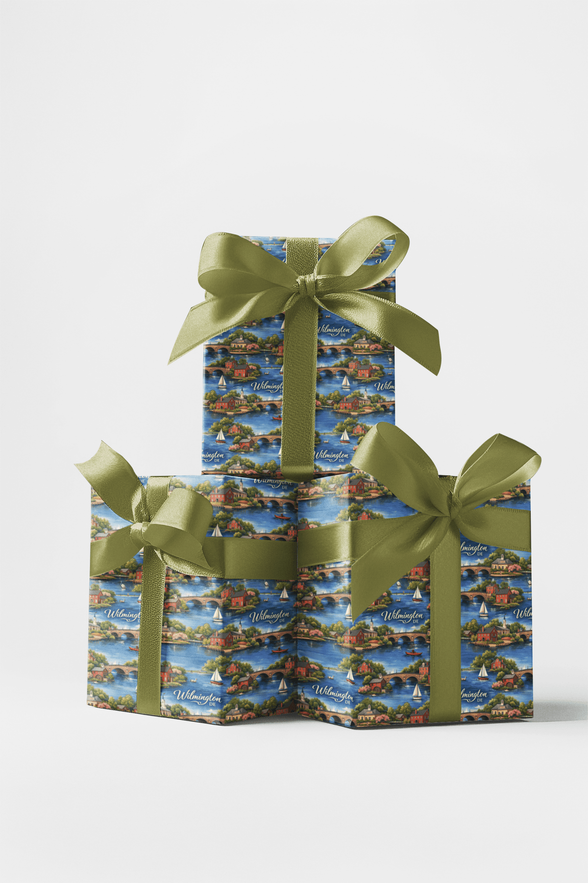 Wilmington De River Revival Wrapping Paper