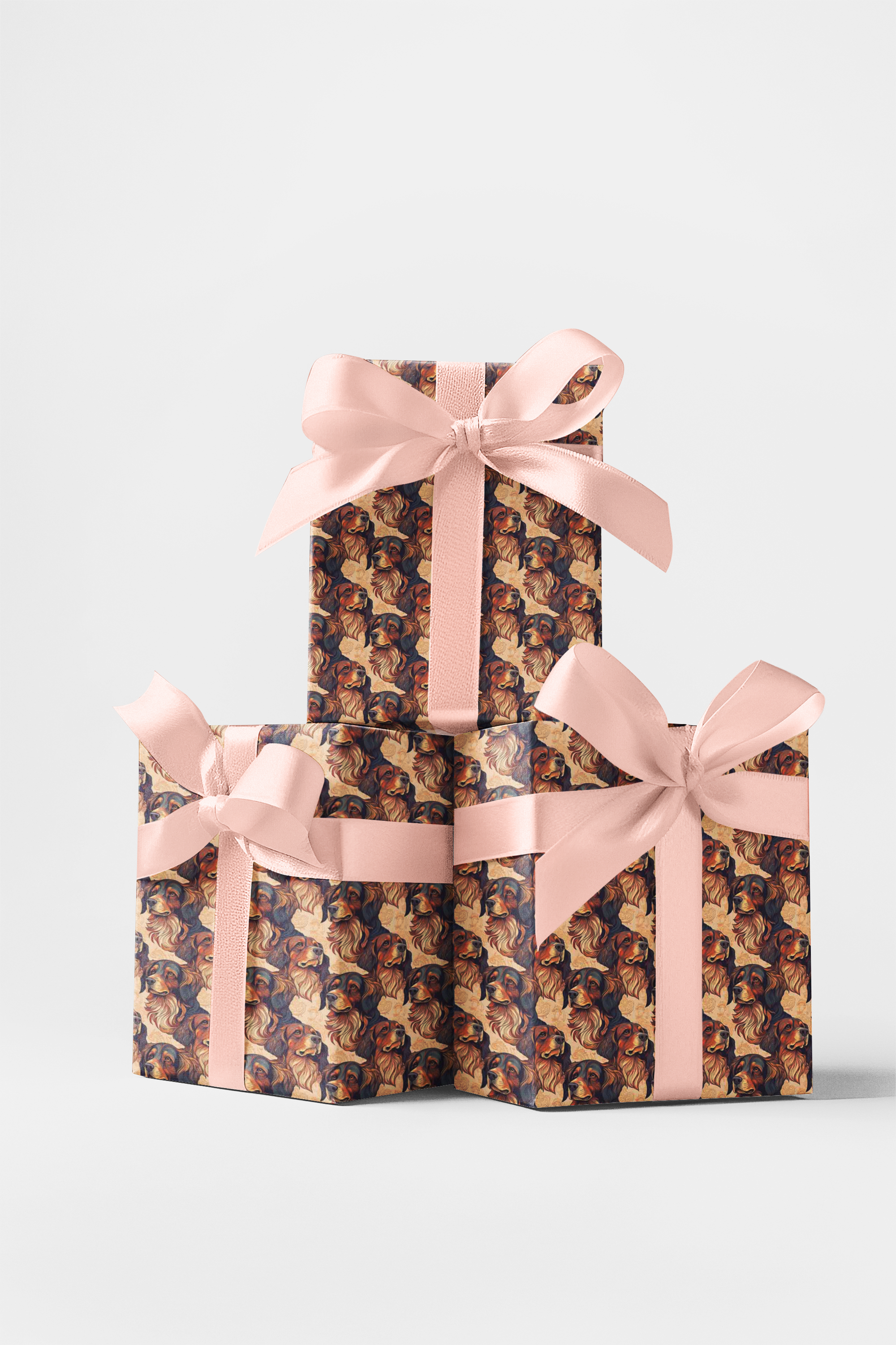 Irish Setter In Bloom