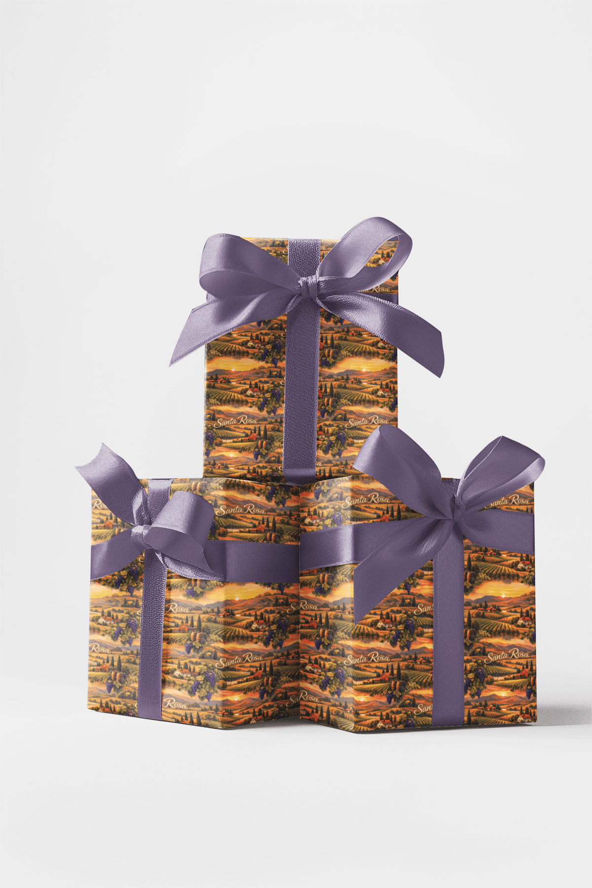 Santa Rosa Wine Country Warmth Wrapping Paper
