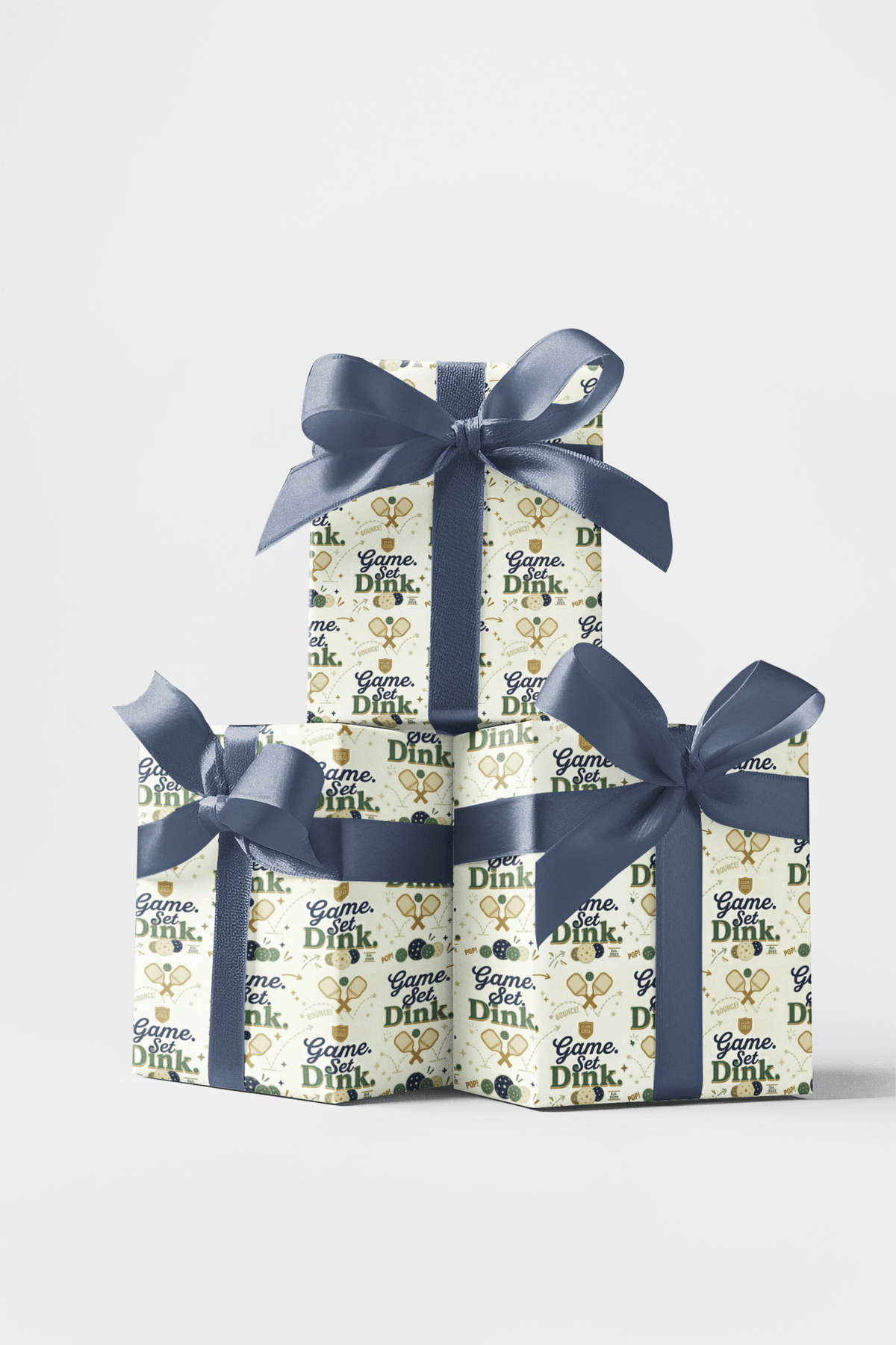 Game. Set. Dink. Wrapping Paper
