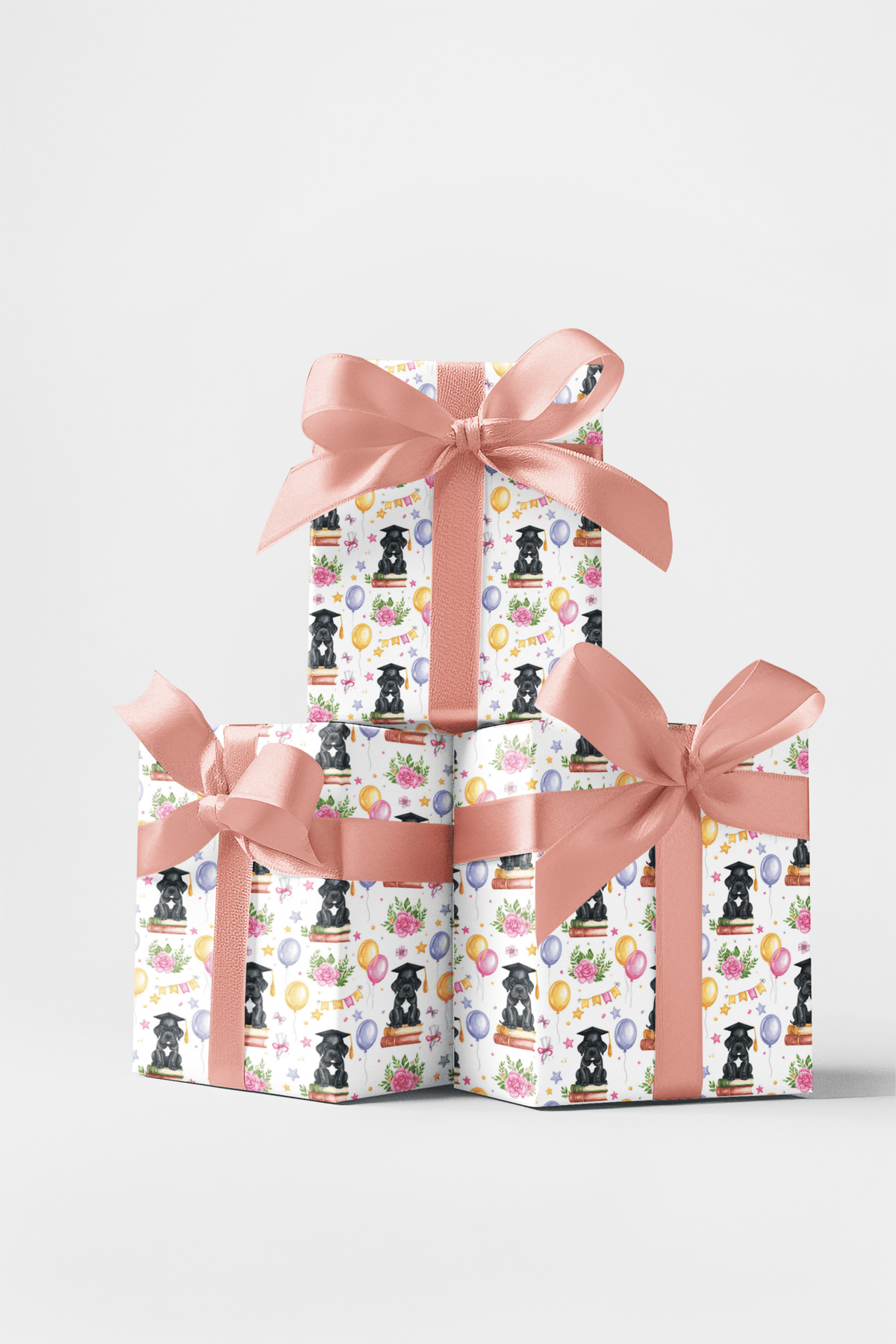 Graduation Celebration (cane Corso) Wrapping Paper