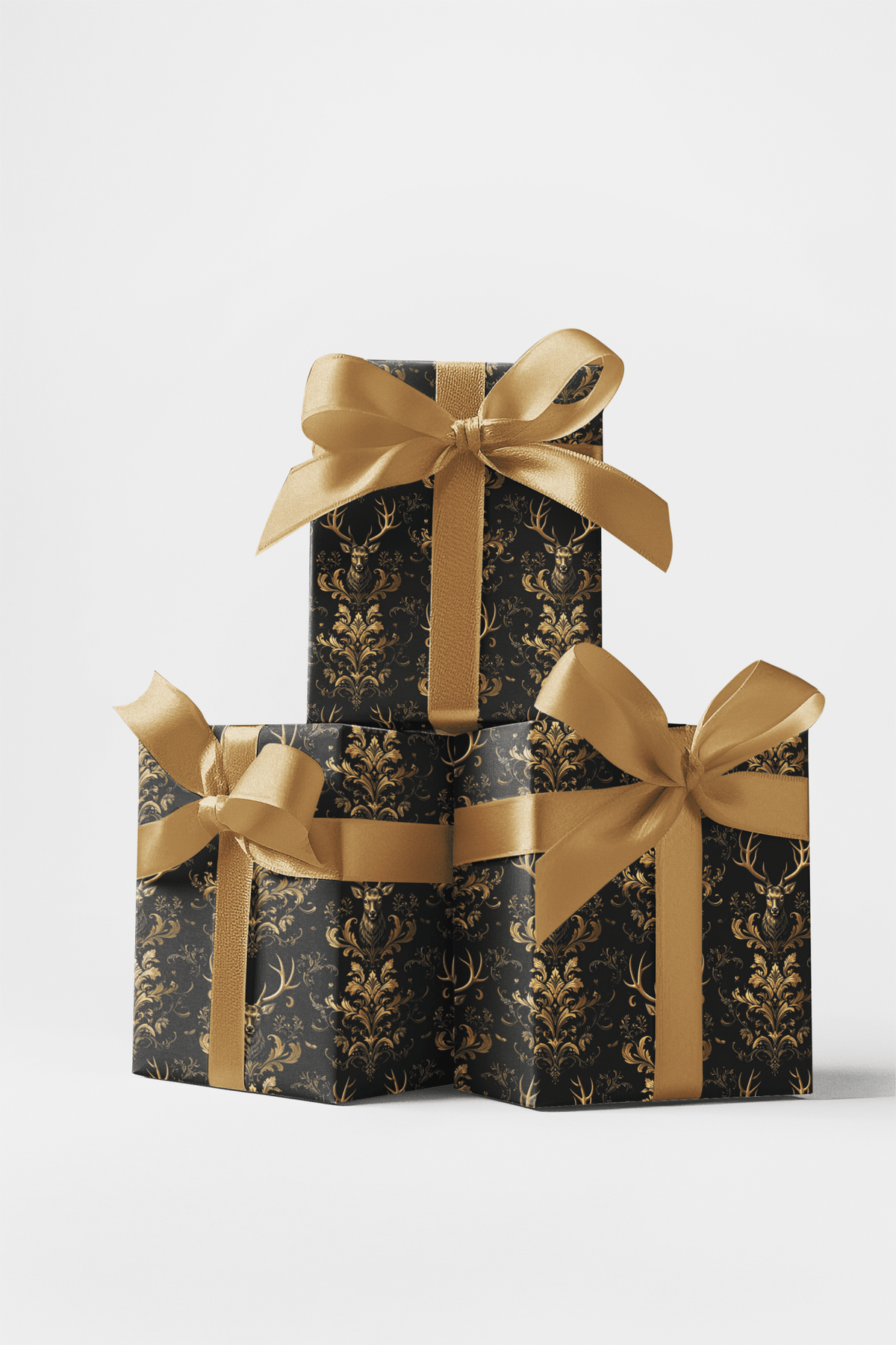 Gilded Winter Majesty Wrapping Paper