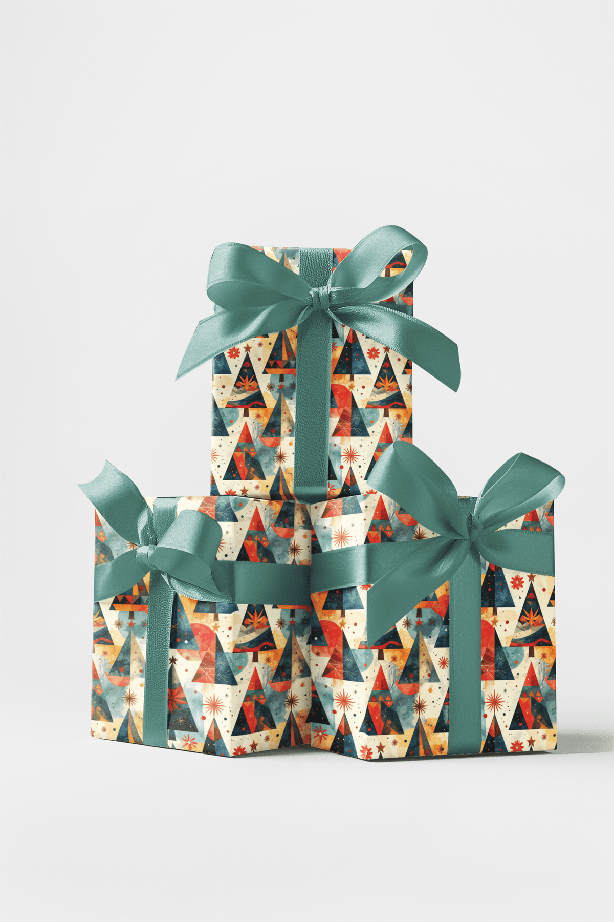 Atomic Forest Celebration Wrapping Paper