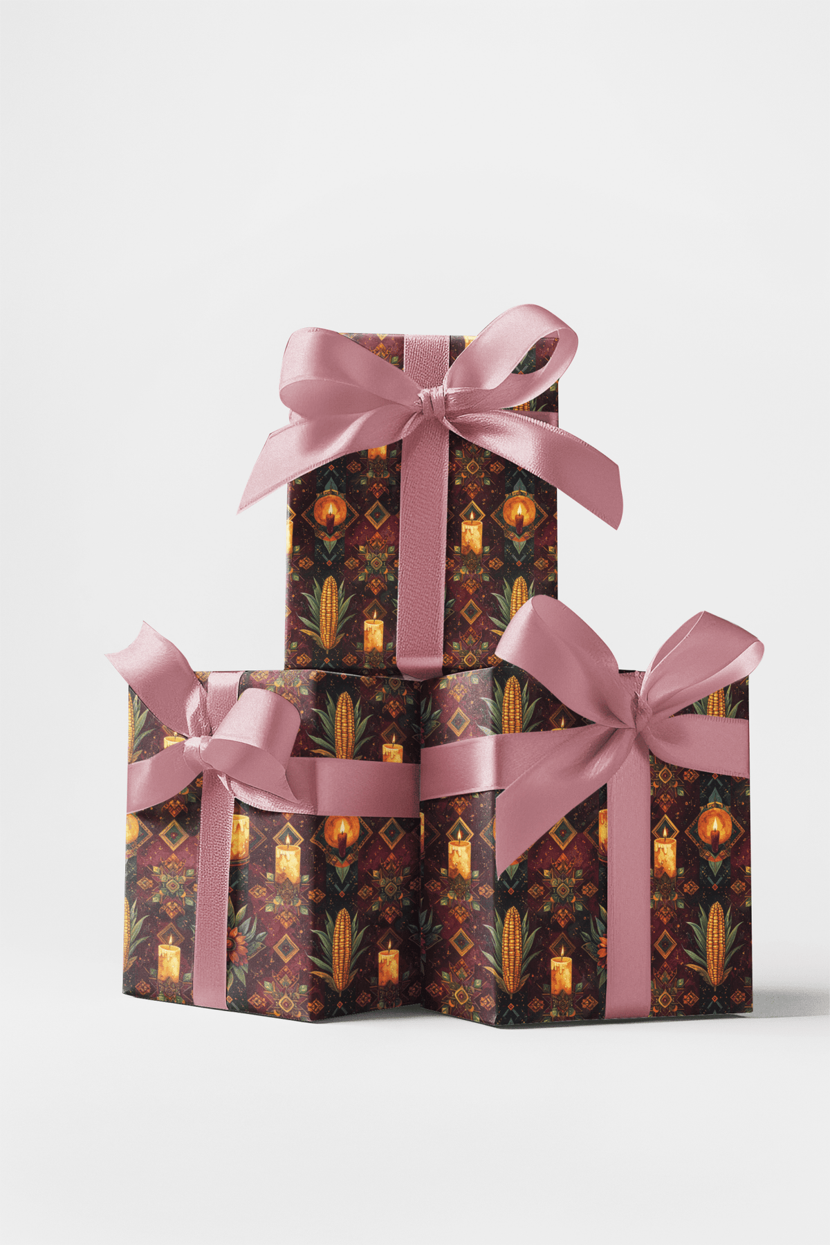 Kwanzaa Mosaic Deluxe Wrapping Paper