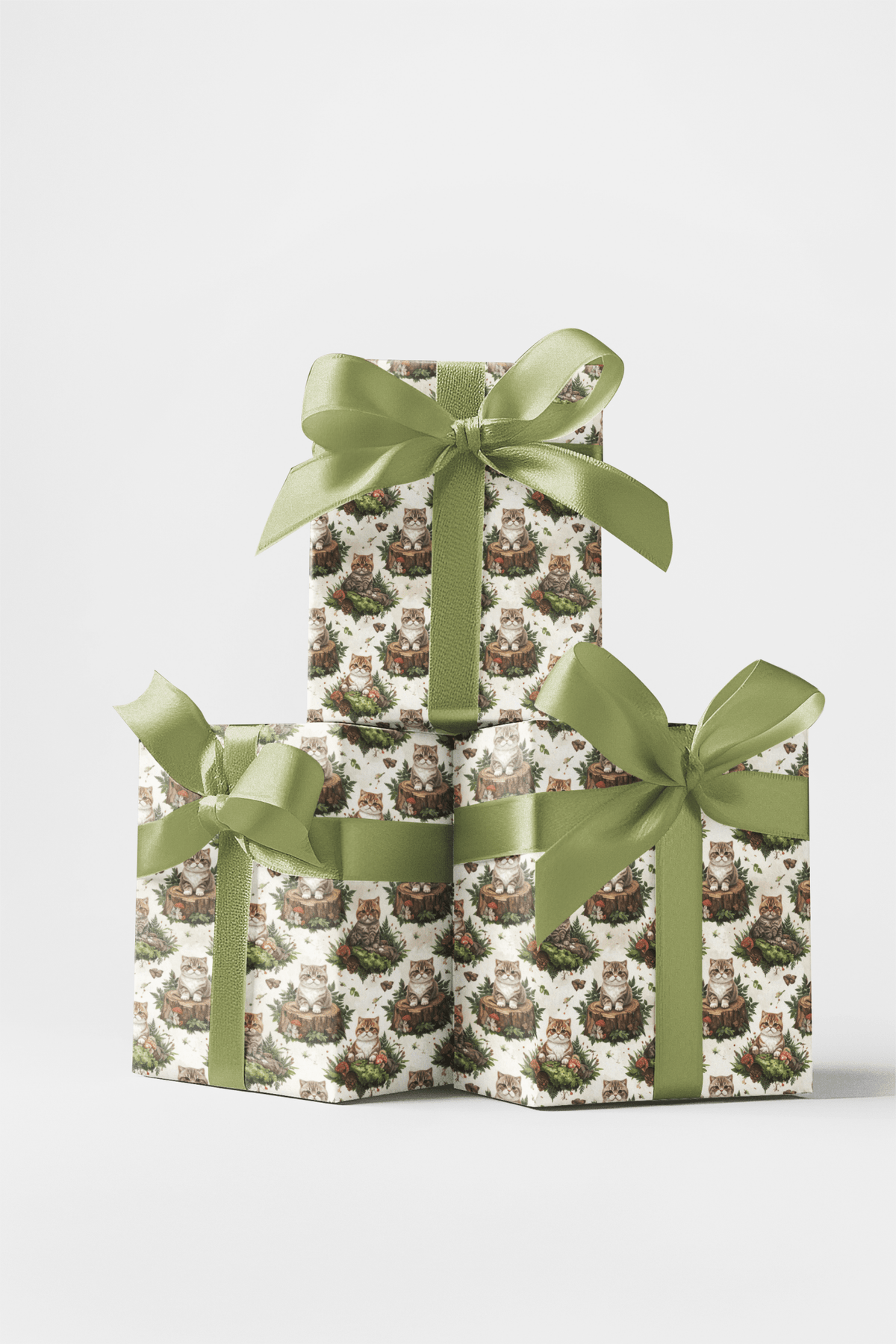 Enchanted Woodland (exotic Shorthair) Wrapping Paper
