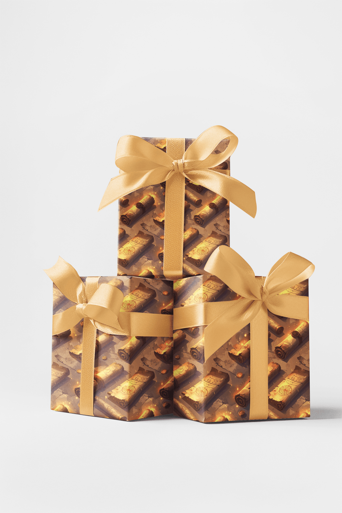 Magic Scroll Expedition Wrapping Paper