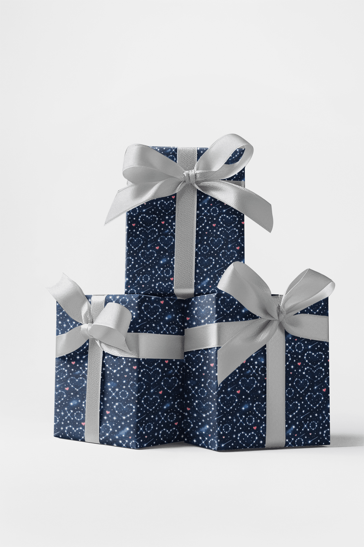 Cosmic Love Constellations Wrapping Paper