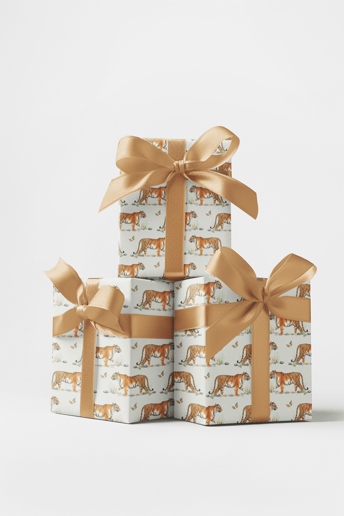Safari Stroll: Tiger Wrapping Paper