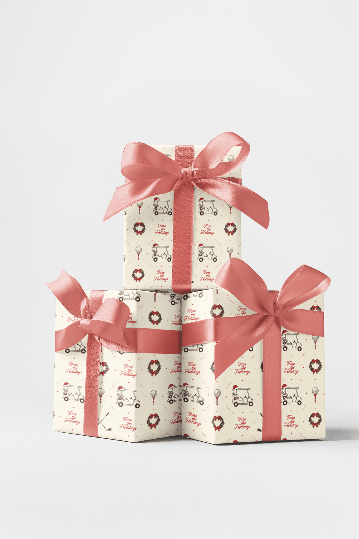 Fore The Holidays Wrapping Paper