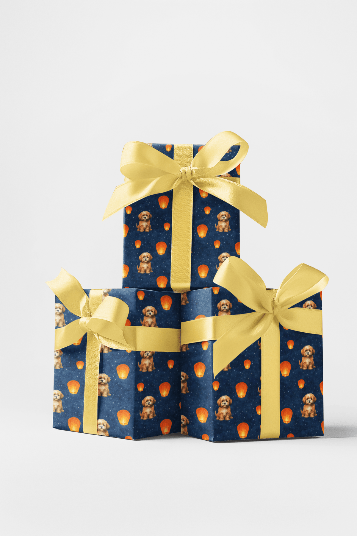 Lhasa Lanterns Wrapping Paper