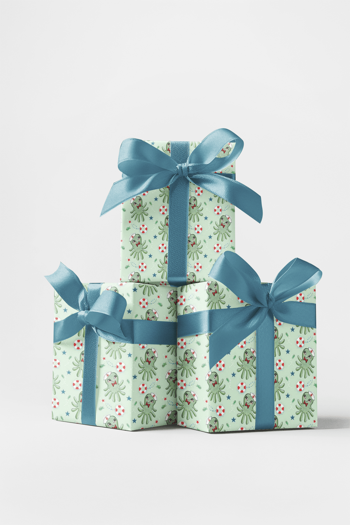 Ahoy Wrapping Paper | Michelle Gilsey | Artist Corner