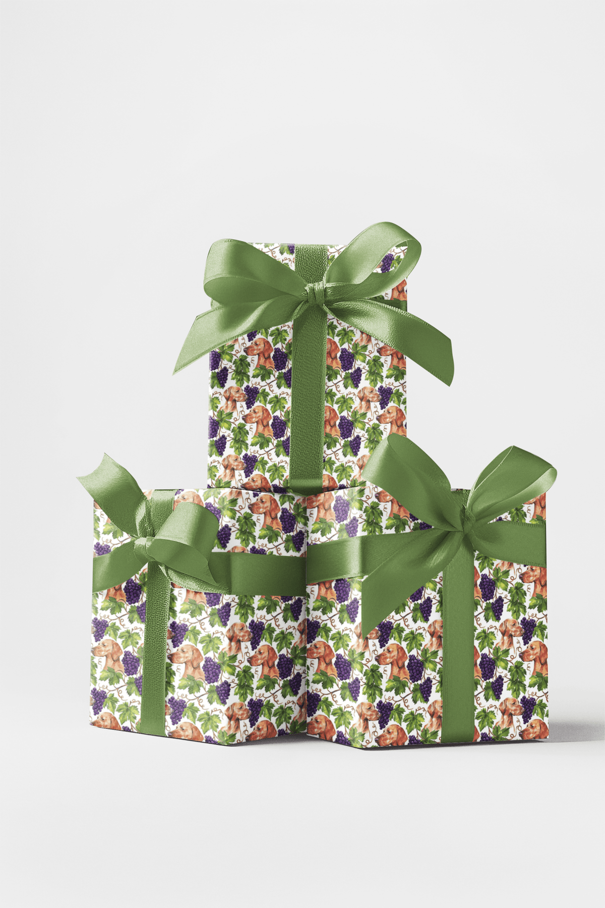 Vizsla Vineyard Wrapping Paper