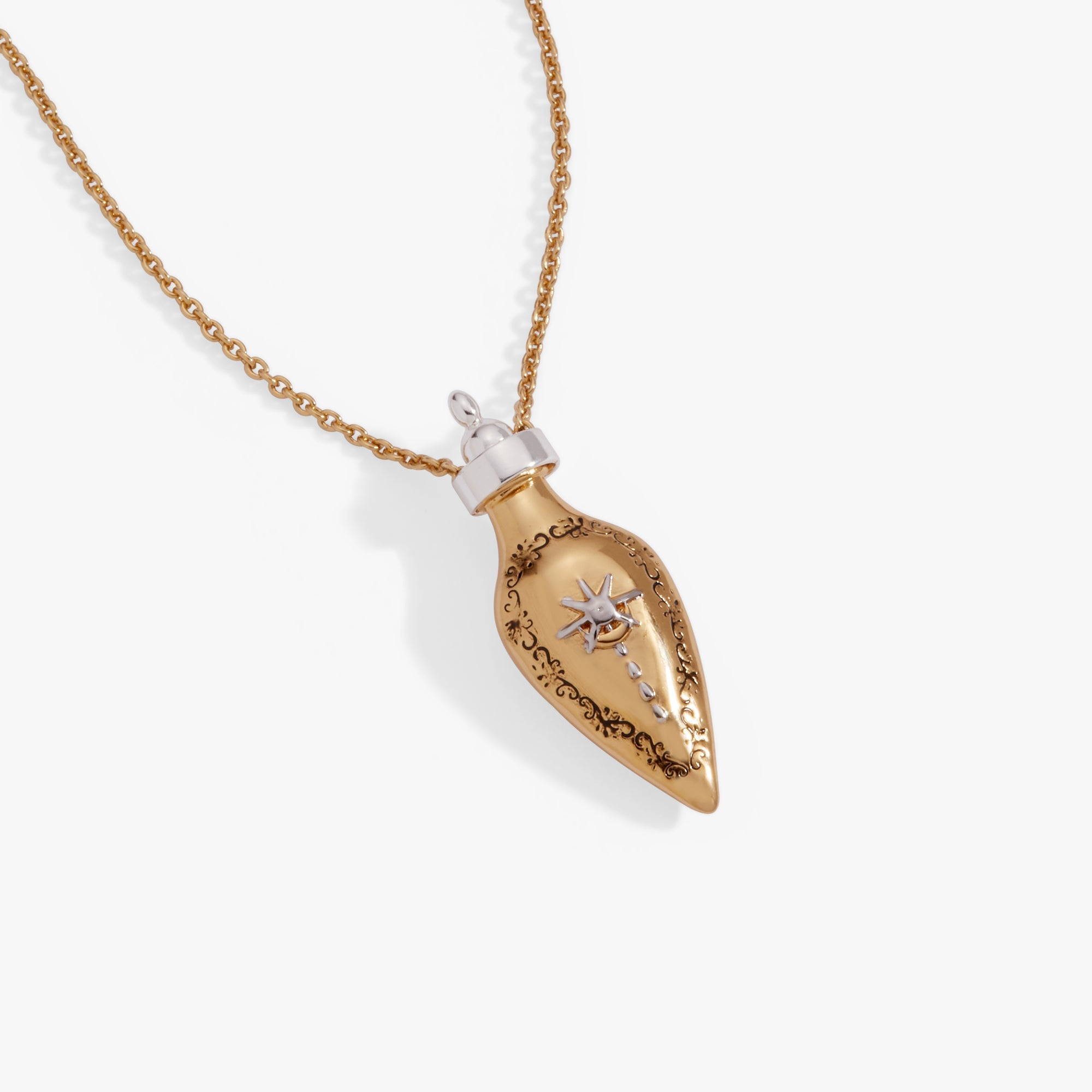 'written In The Stars' Potion Bottle Slider Necklace