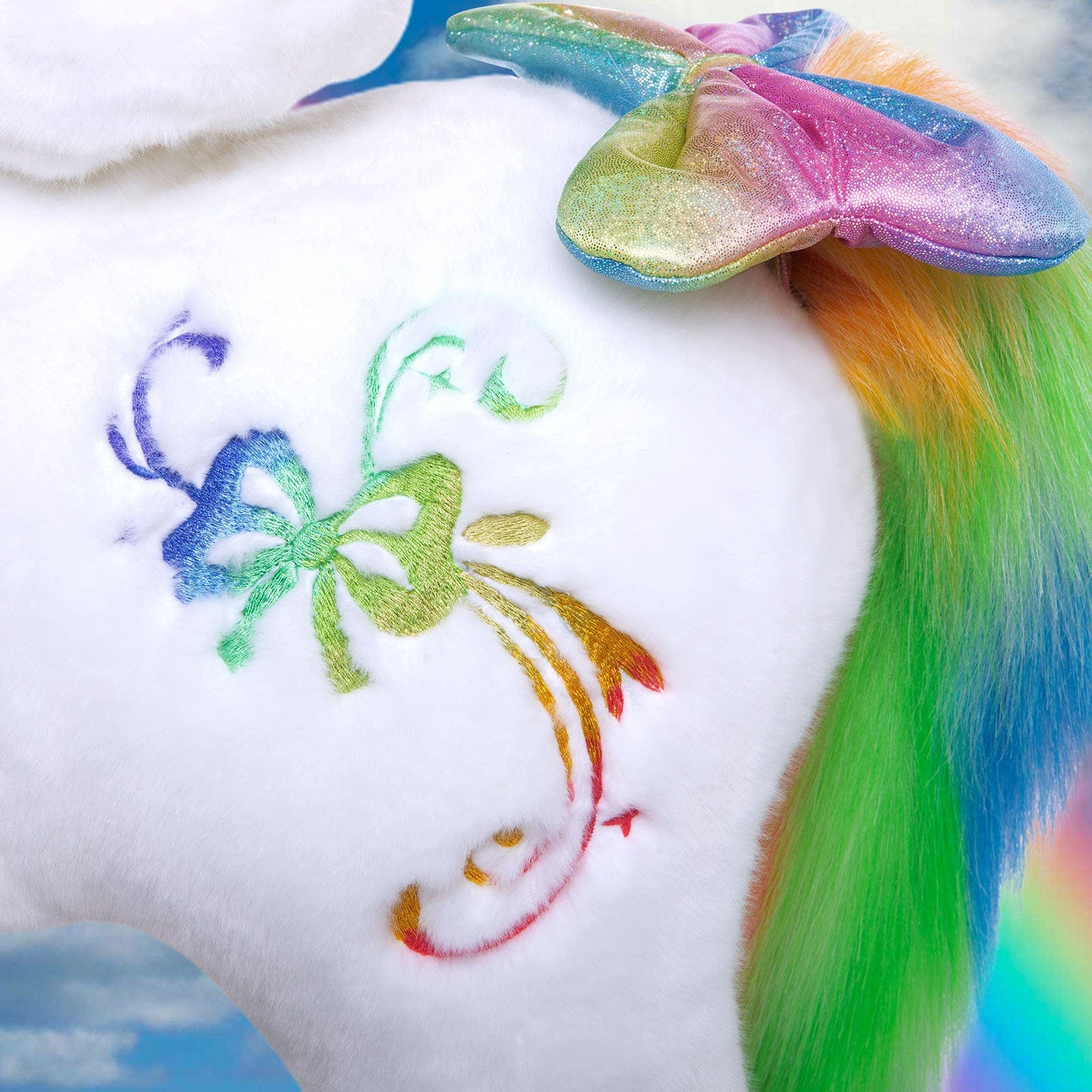 Unicorn Ride On Toy For Age 3-5 Rainbow Model X