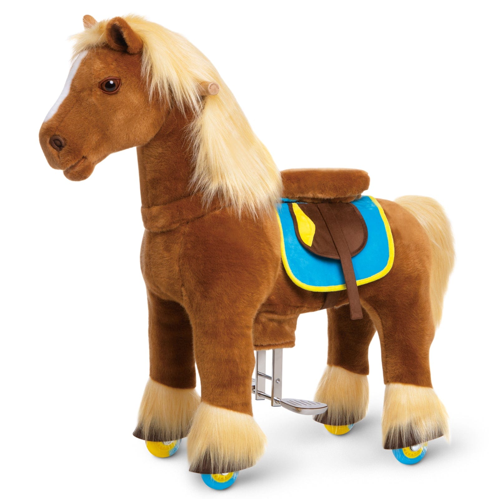 Riding Horse Toy For Age 3-5 Brown Model X