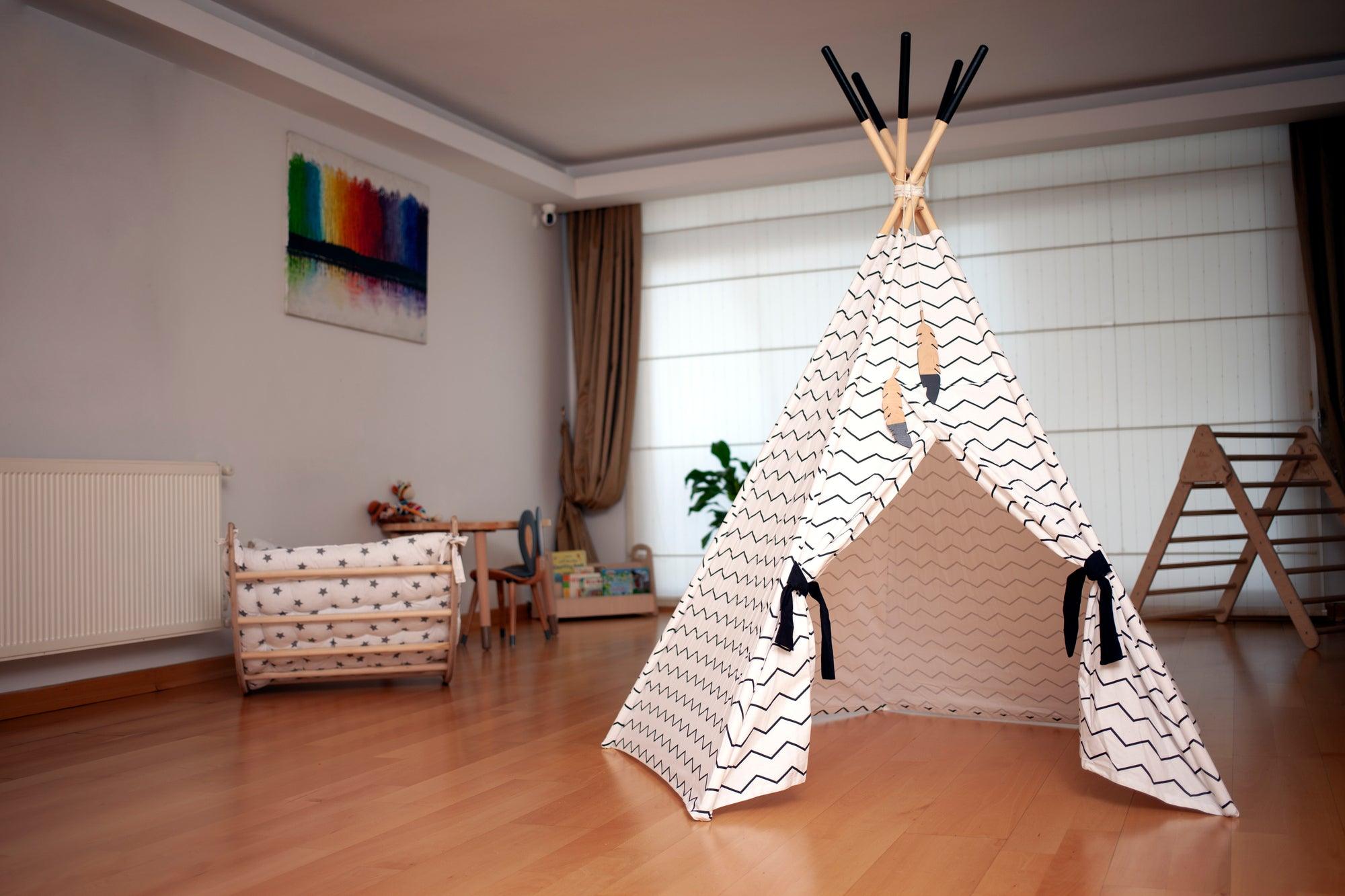 Xl Teepee Tent And Play Mat Set