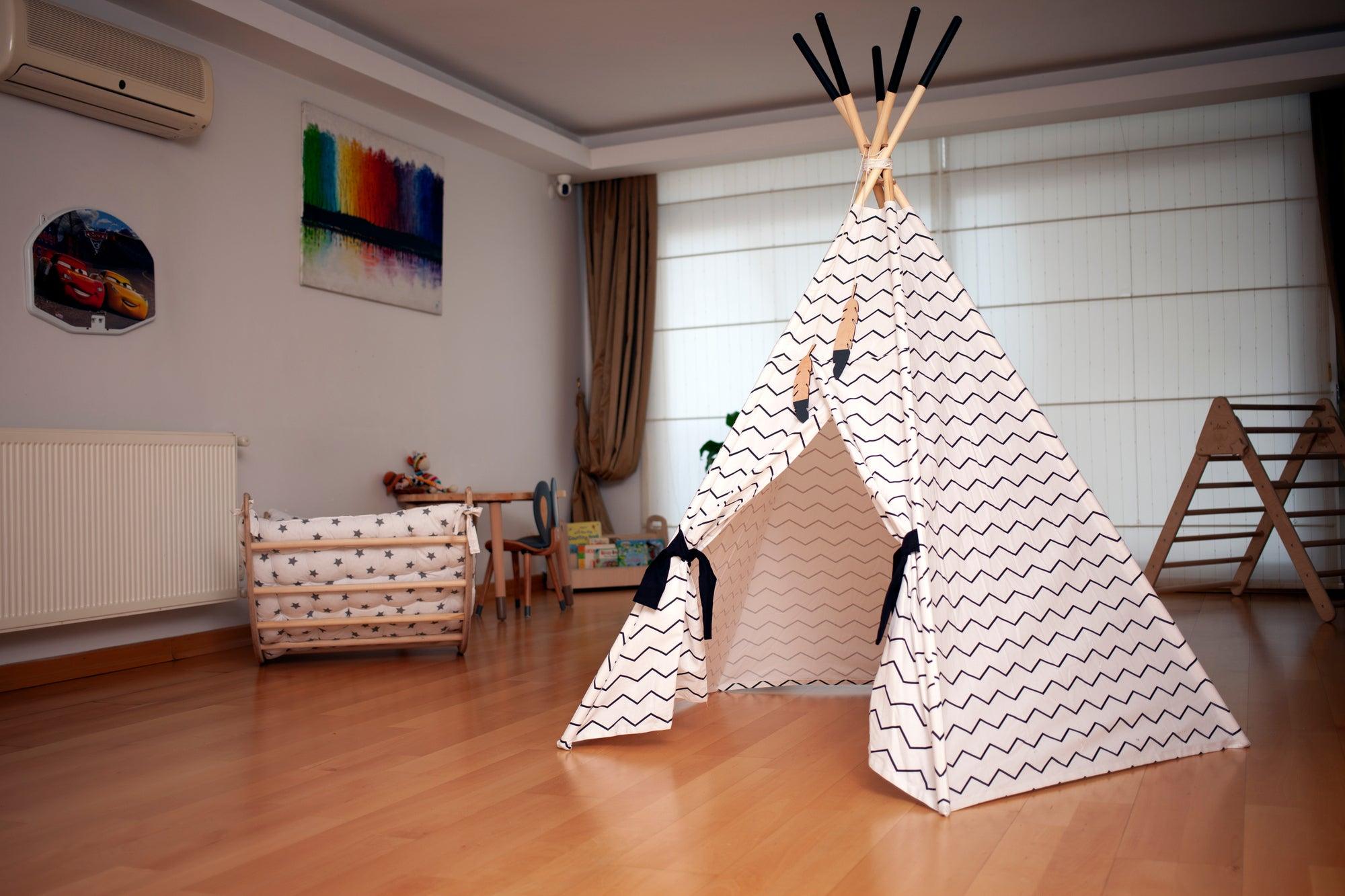 Xl Teepee Tent And Play Mat Set