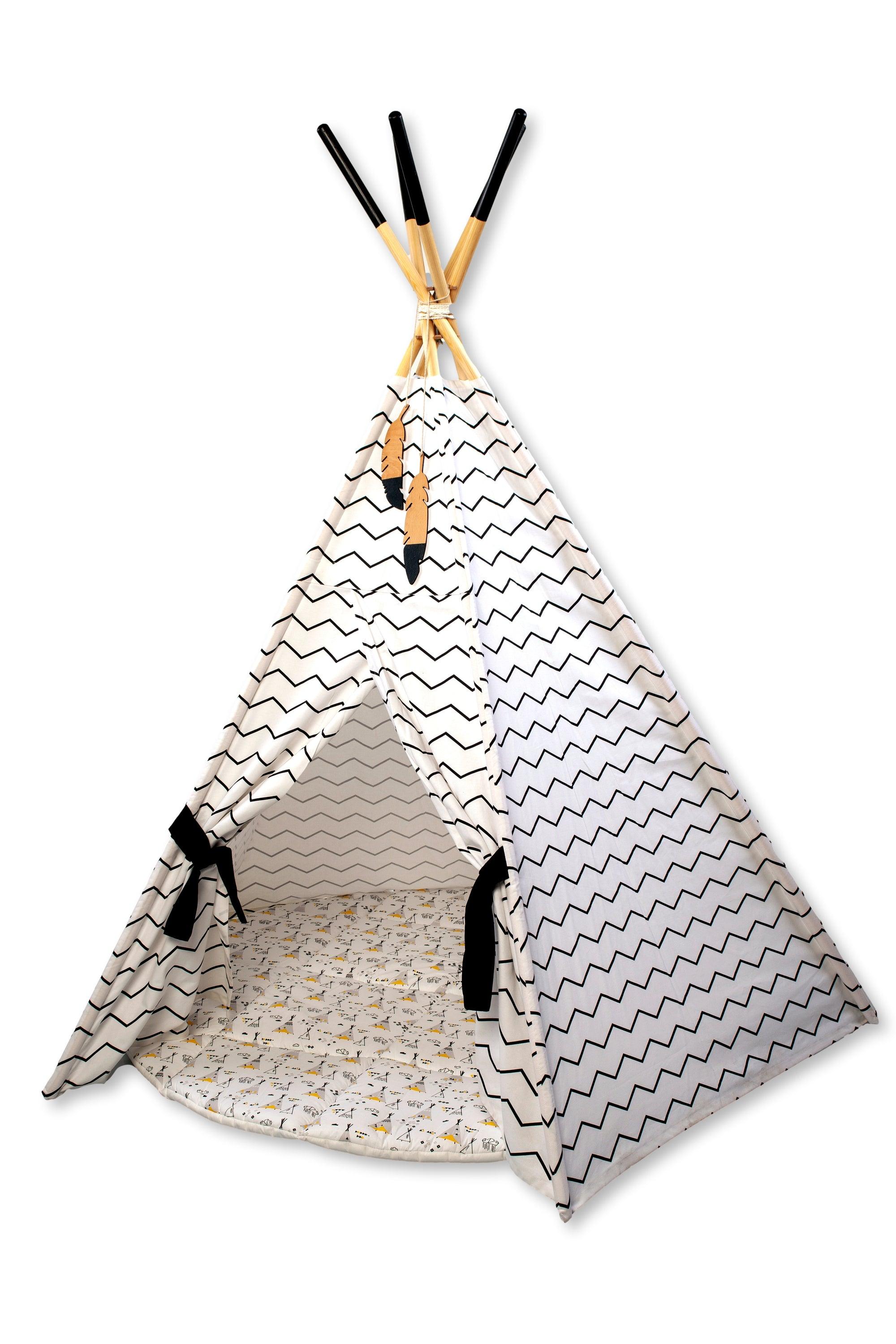 Xl Teepee Tent And Play Mat Set