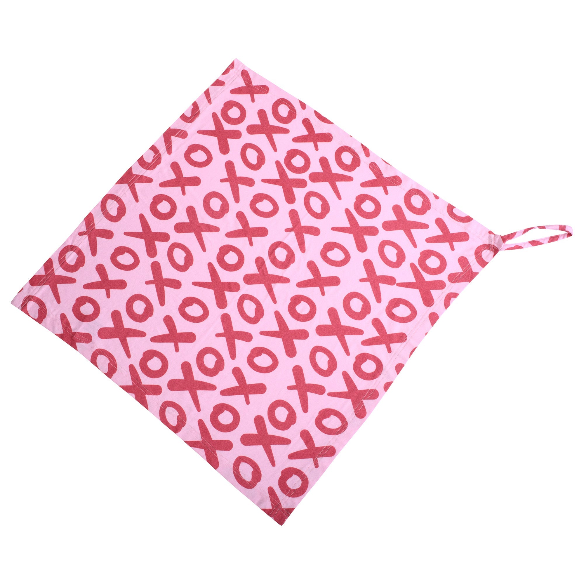 Valentine's Day Xoxo Bamboo Newborn Lovey Small Blanket