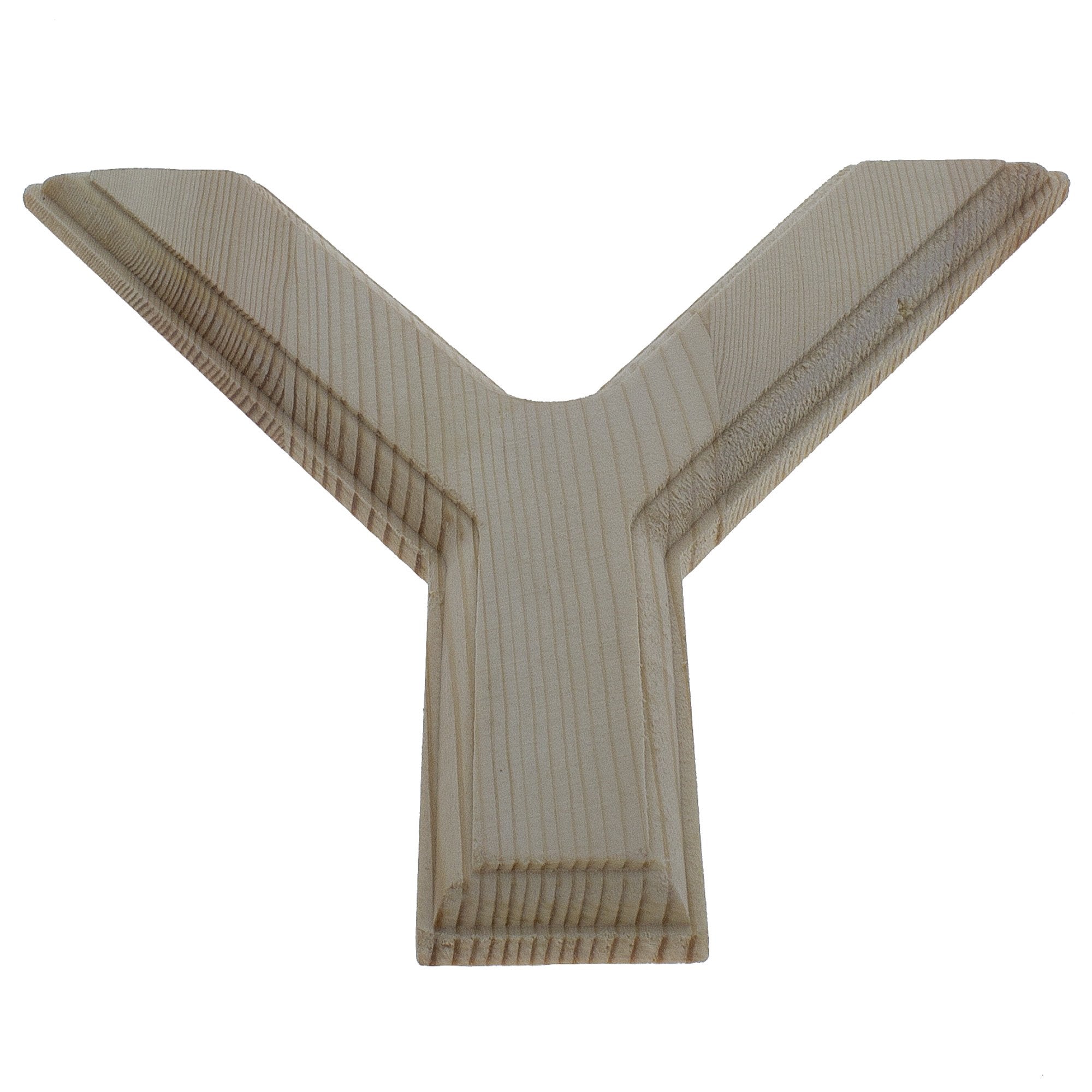 Unfinished Wooden Arial Font Letter Y (6.25 Inches)