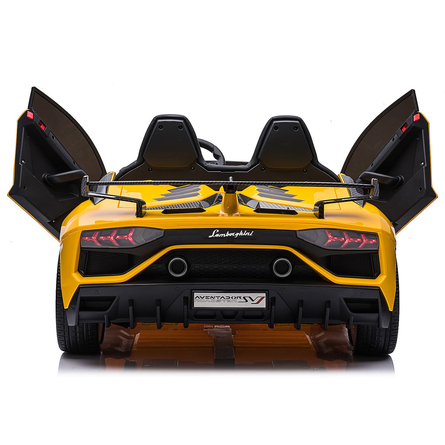 Lamborghini Aventador Svj 24v Kids Ride-on Car With R/c Parental Remote | Yellow