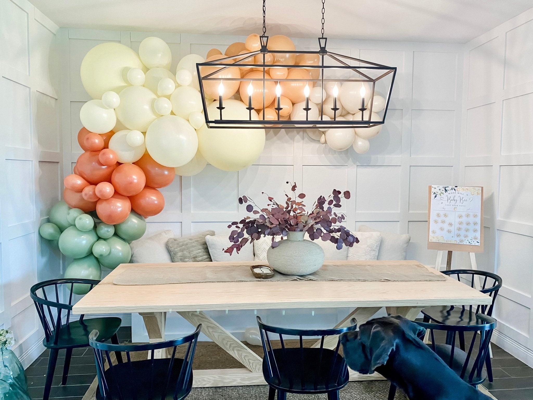 Yellow Balloon Garland