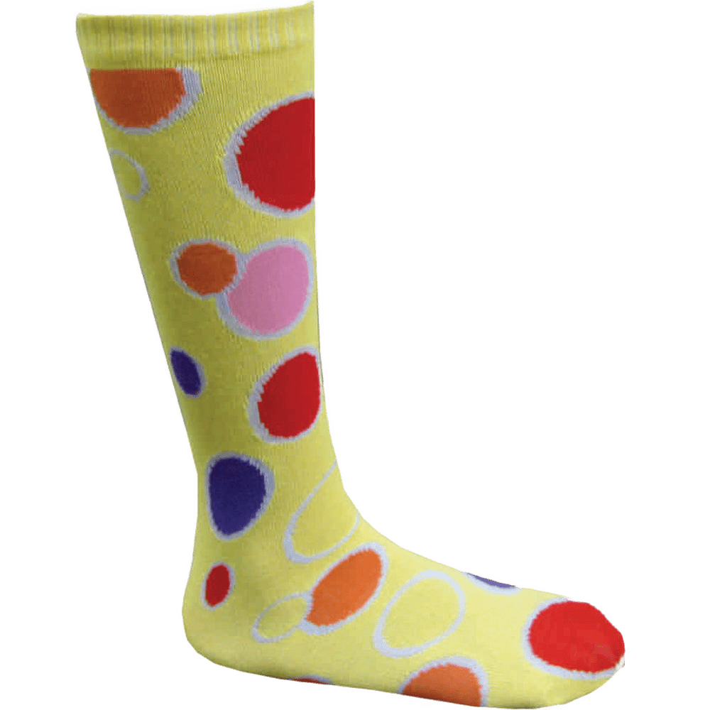 Yellow Circle Knee Socks - Kids