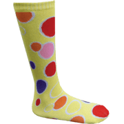 Yellow Circle Knee Socks - Kids