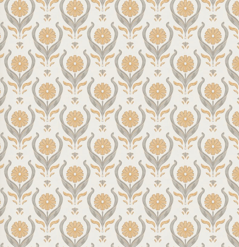 Dahlia Wallpaper By Caroline Rausch Design