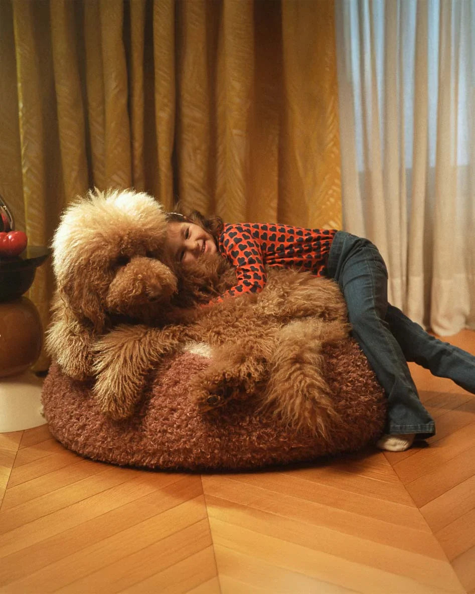 Blush Yeti Beanbag