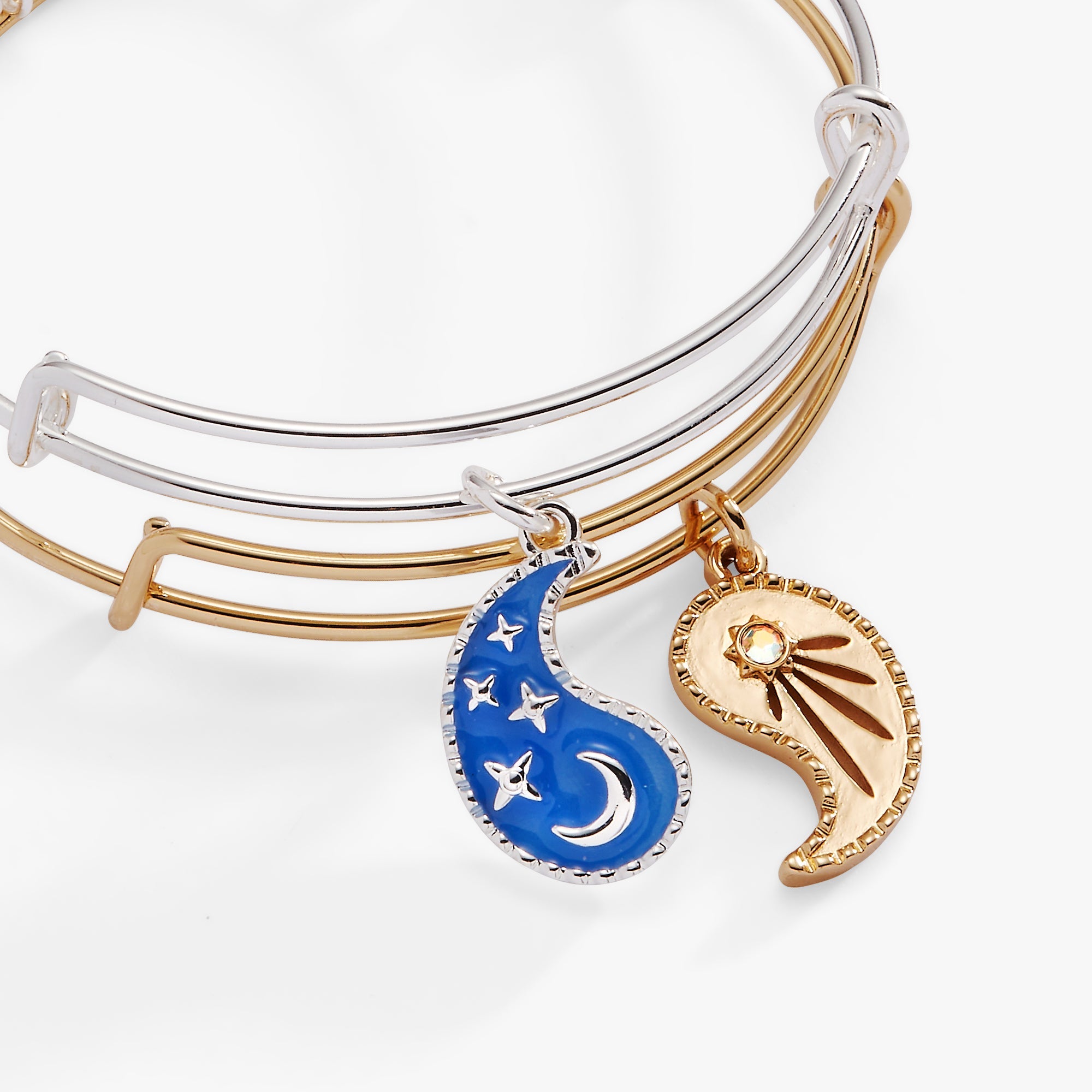 Yin Yang Celestial Bff Bangle Set Of 2