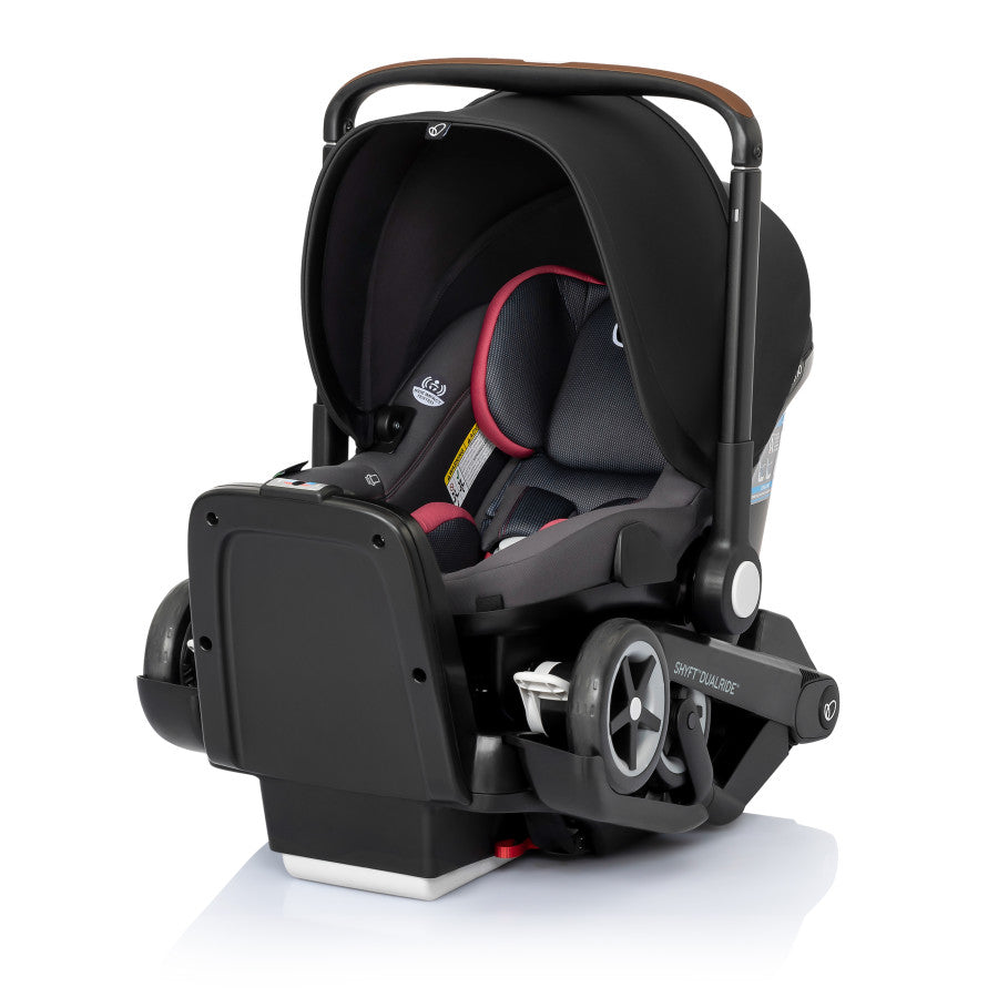 Shyft Dualride Infant Car Seat Stroller Combo With Carryall Storage