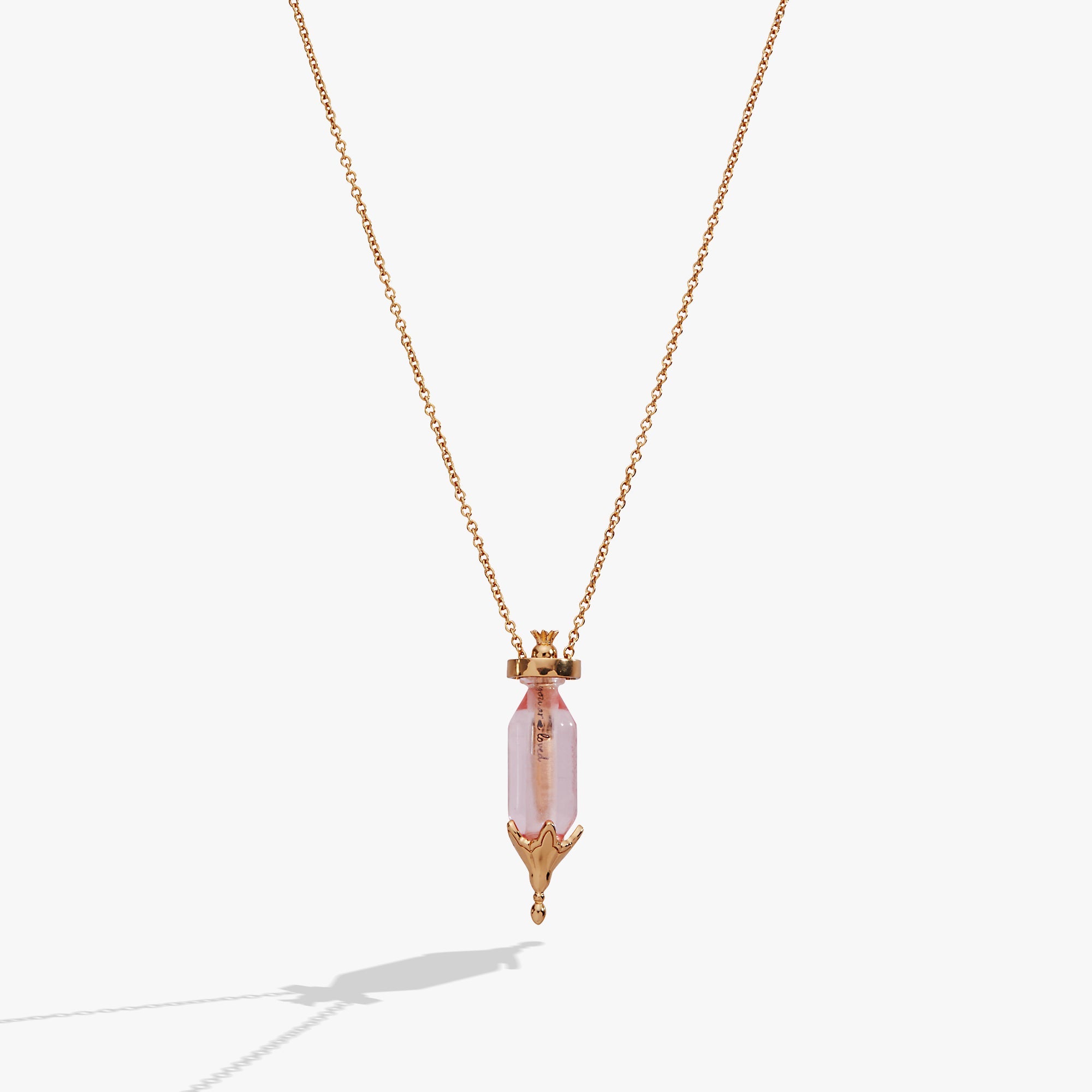 'you Are Loved' Potion Bottle Slider Necklace