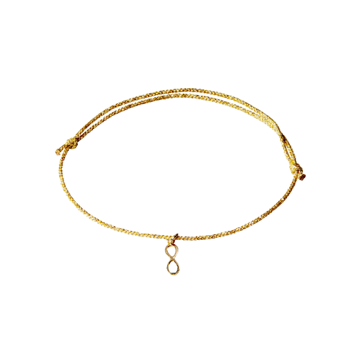 Kids Gold Infinity Charm Bracelet