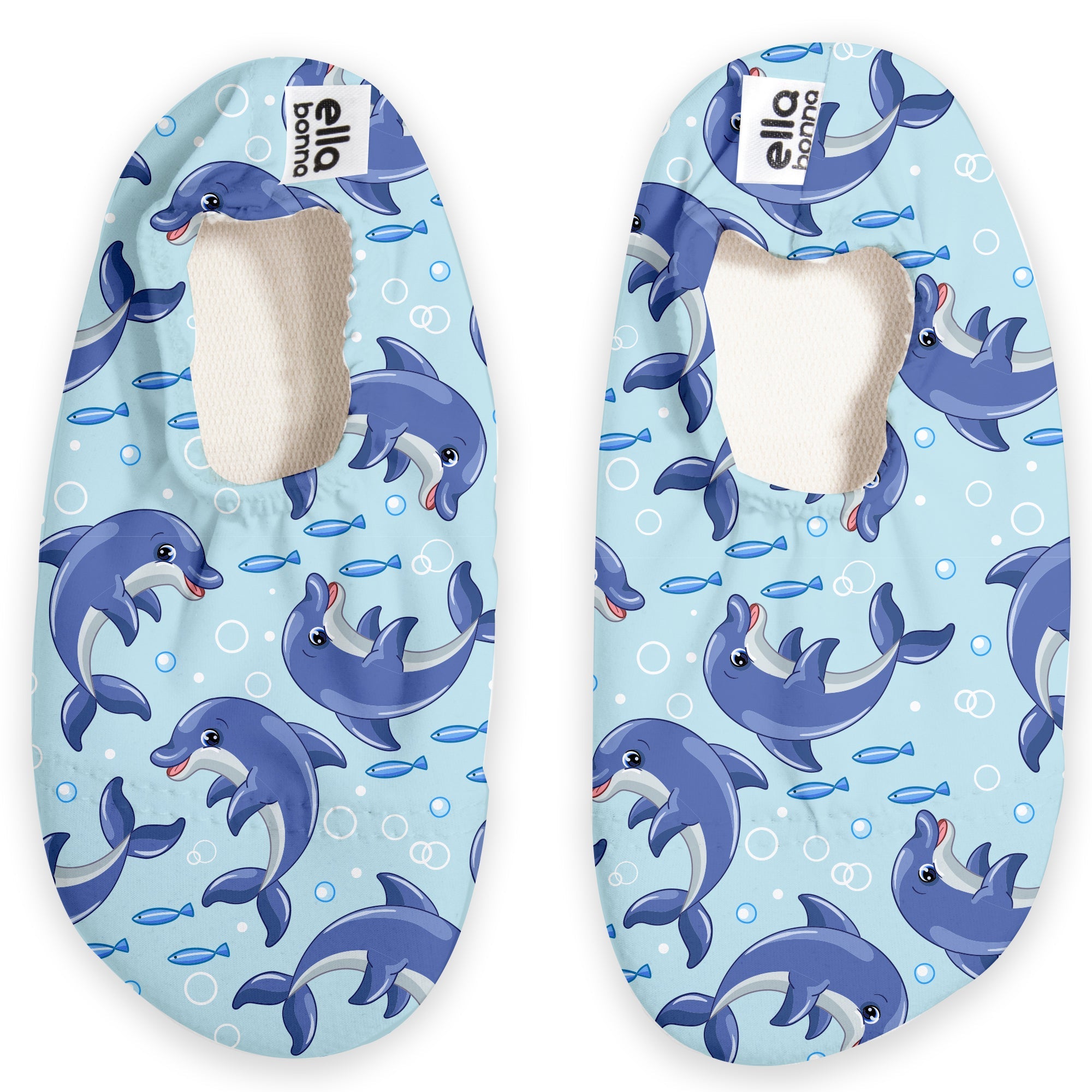 Non-slip Sole, Unisex Baby, Children's Sea Shoes, Pool Booties, Dolphin