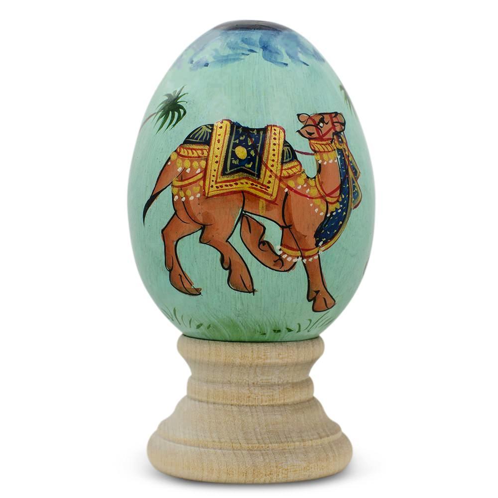 Royal Camel Wooden Easter Egg