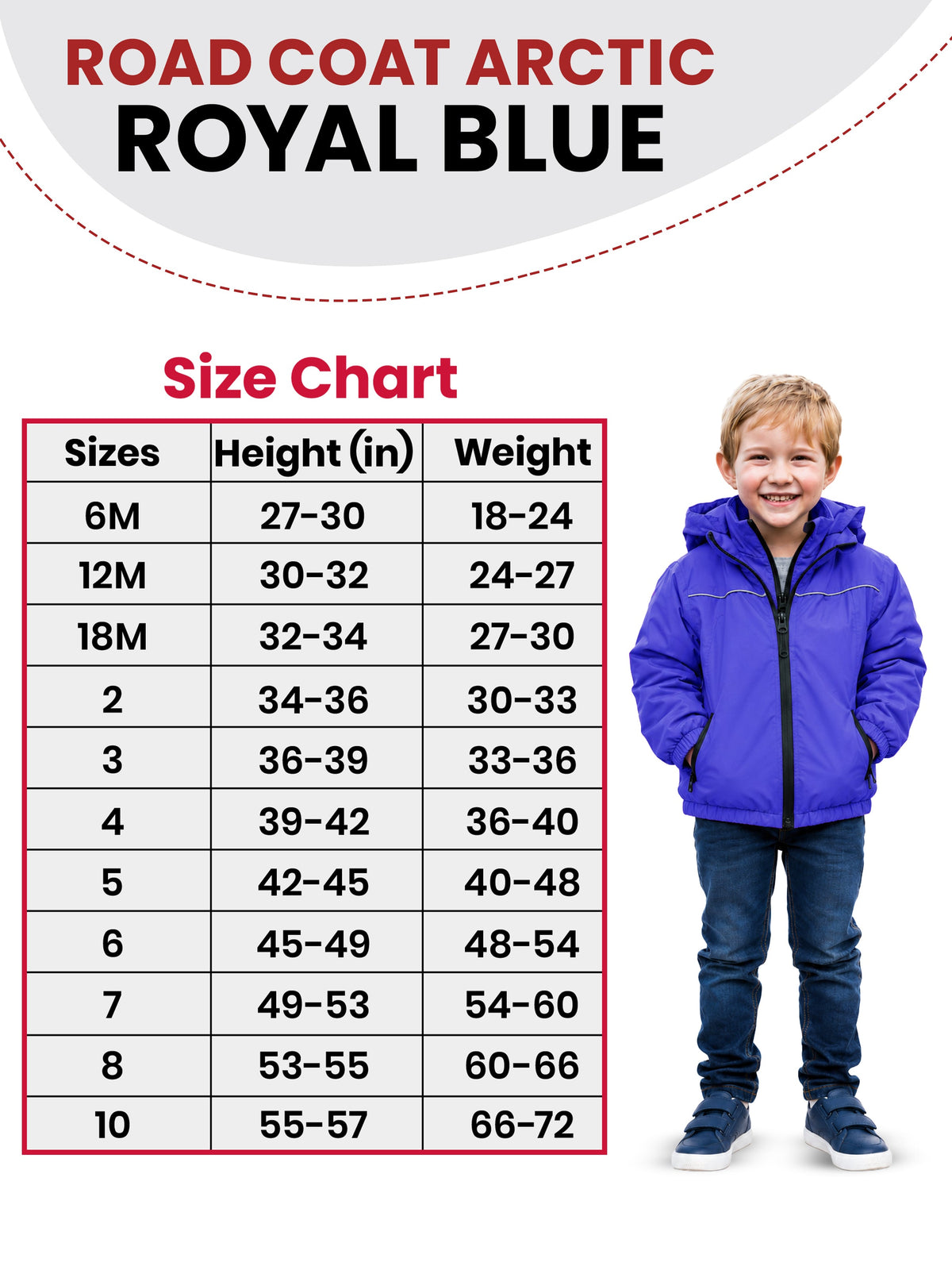 Car Seat Coat | The Road Coat Arctic - Royal Blue