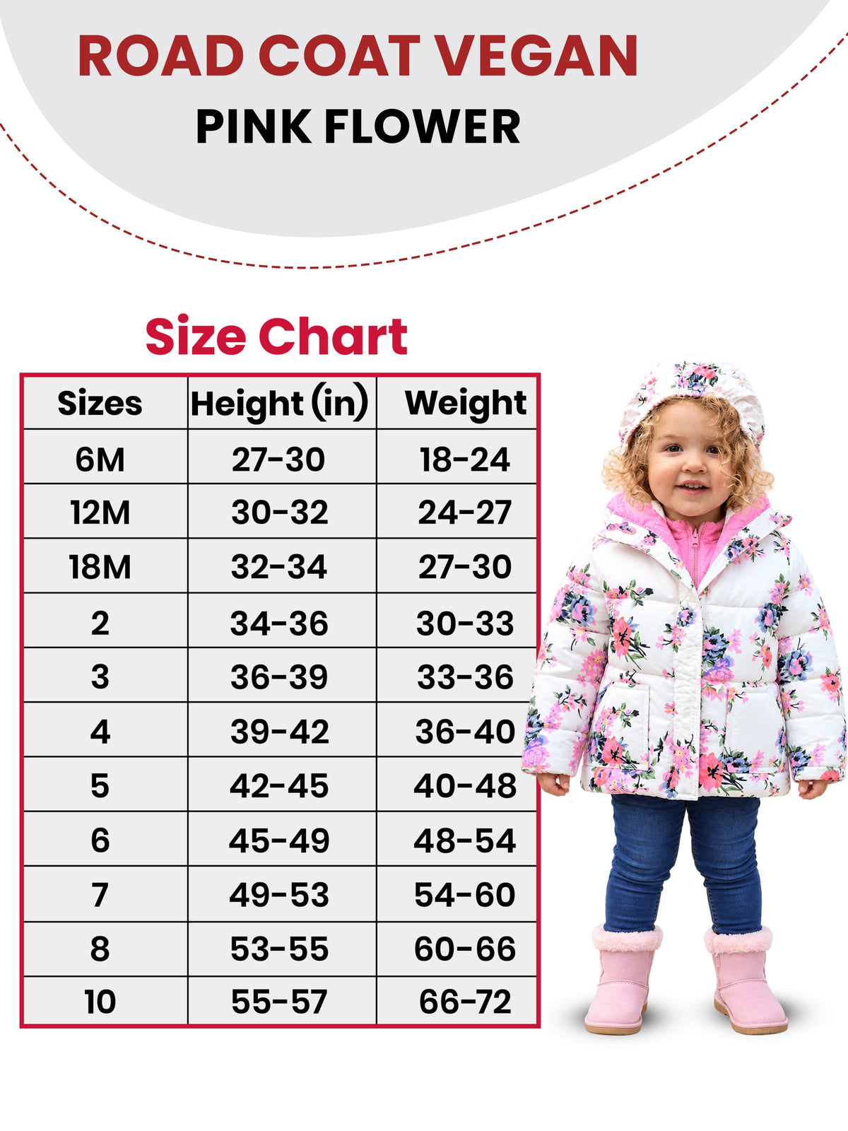 Car Seat Coat | The Road Coat Vegan - Floral Print