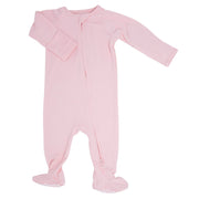 Zipper Footie - Perfect Pink