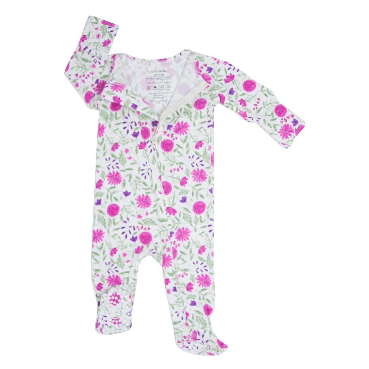Zipper Footie - Lainey