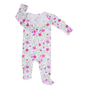 Zipper Footie - Lainey